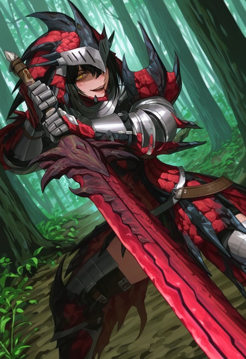 Rathalos Armor (MH3 Blademaster)[Monster Hunter] by miaomiao on Tensor.Art