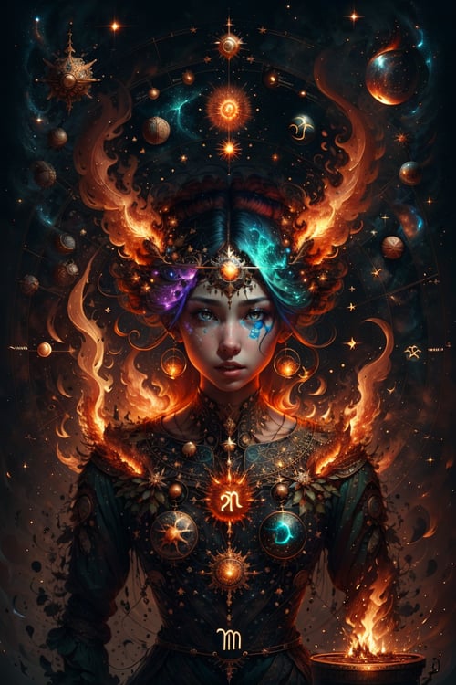 Earth Astrology Element Style - DarkStorm12 by Ttan on Tensor.Art