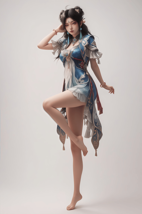蓝梦新皮肤 by 南风知我意 on Tensor.Art
