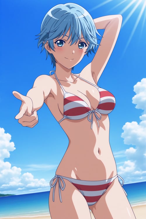 Fuuka Akitsuki (秋月風夏) - Fuuka (風夏) (3 Outfits) by Hot Anime Girls on Tensor.Art