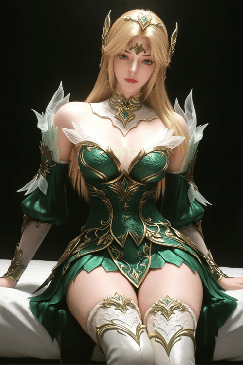 女精灵__Illustrious by 曦 on Tensor.Art