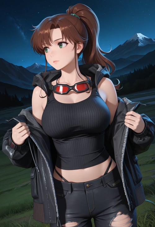 ライダースジャケット / Rider's Jacket - FF7 Ever Crisis Outf by reprinter on Tensor.Art