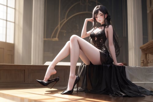 High Heels Dangle | 悬着的高跟鞋 by Akiseki on Tensor.Art