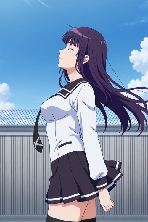 Sara Iwami (石見沙羅) - Fuuka (風夏) (2 Outfits) by Hot Anime Girls on Tensor.Art