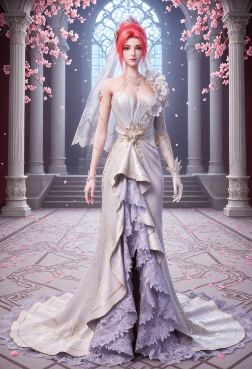 李馨 婚服-国漫-Illustrious光辉 by 云落 on Tensor.Art