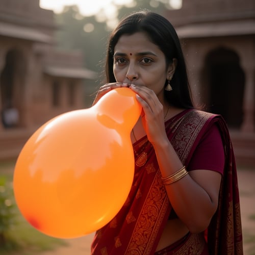 Balloon blowing test by Loon_rider on Tensor.Art