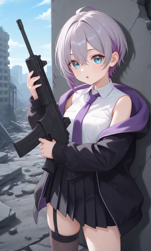 [Illustrious] Kaga Sumire(花芽すみれ) - remaked Taisho  by chili1 on Tensor.Art