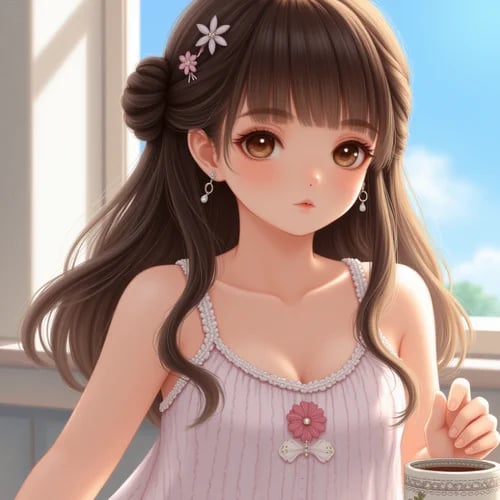 粒突箱鲀F.1 泡泡女孩 by 粒突箱鲀点点 on Tensor.Art