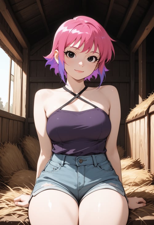 Scott Pilgrim Taking Off - Ramona Flowers - Lindez by Min on Tensor.Art