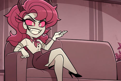 Karen Client - Helluva Boss - Illustrious by Peli on Tensor.Art