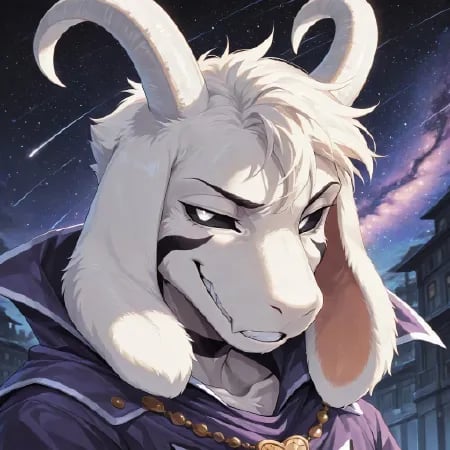Asriel Dreemurr - God Form by user_720431629750874608 on Tensor.Art
