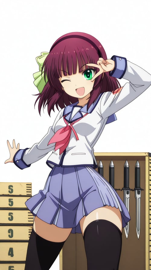 Yuri "Yurippe" Nakamura (仲村 ゆり) - Angel Beats! (エン by nochekaiser881 on Tensor.Art