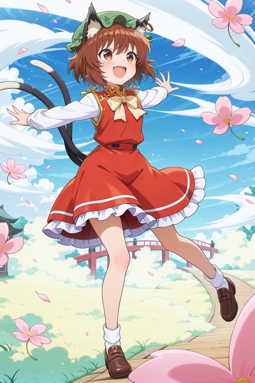 Chen (Touhou Project) - 橙 (東方) by RDMPrompt on Tensor.Art