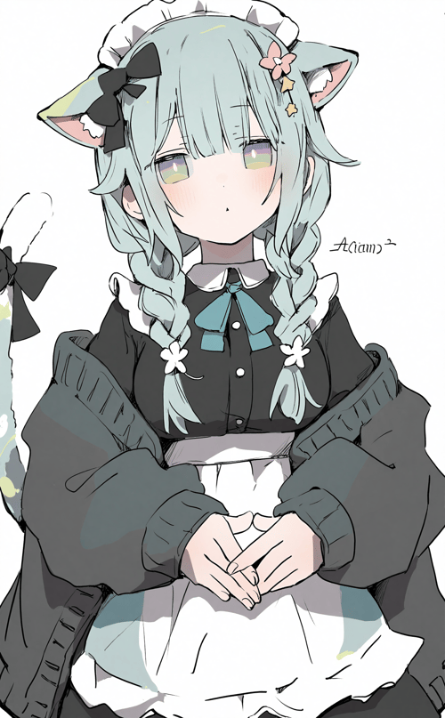 [平涂插画]艺术家风格化 by Nano on Tensor.Art