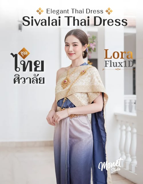 Sivalai Thai Dress by user_777788053245666979 on Tensor.Art