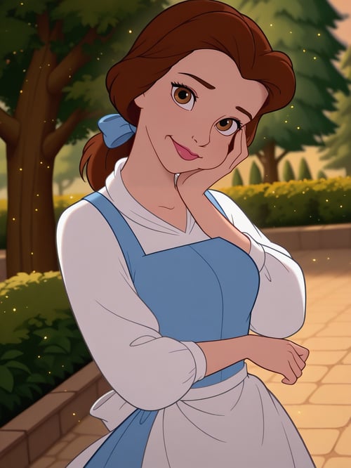 Princess Belle - (Beauty And the Beast) by Awawa on Tensor.Art