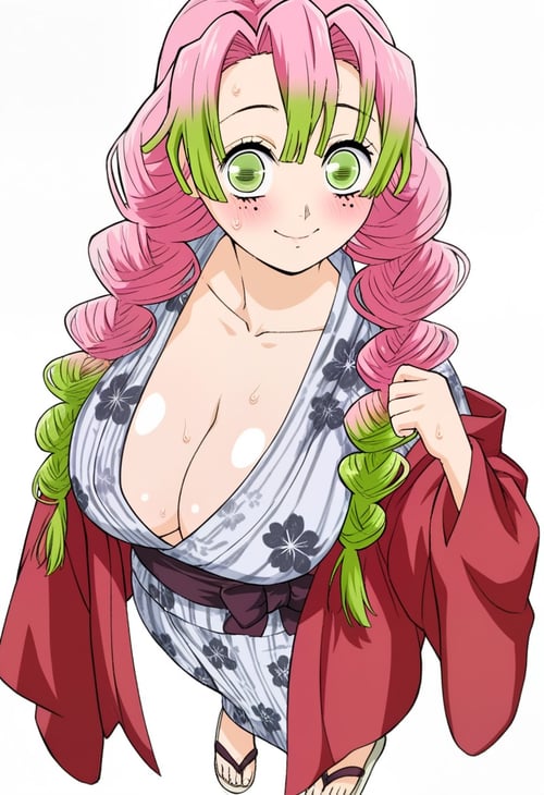 Mitsuri Kanroji (Demon Slayer - MANGA) by R0NZ4G4 on Tensor.Art