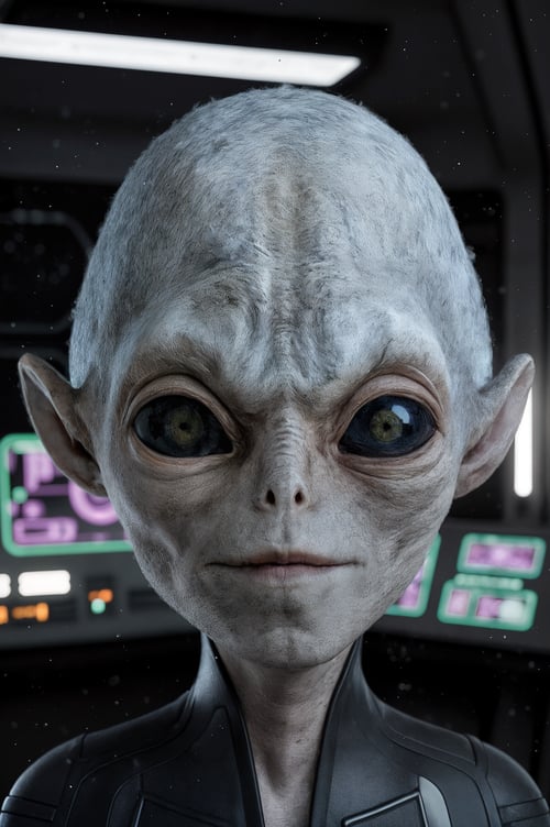 GRAY ALIEN by XOBTRA on Tensor.Art