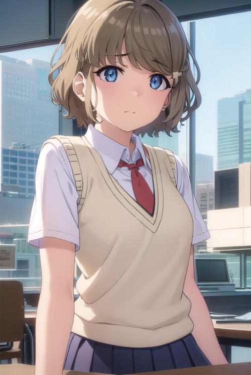 Tomoe Koga (古賀 朋絵) - Aobuta Rascal Does Not Dream of Bunny Girl Senpai (青春ブタ野郎はバニーガール先輩の夢を見ない) by Sol Eternelle on Tensor.Art