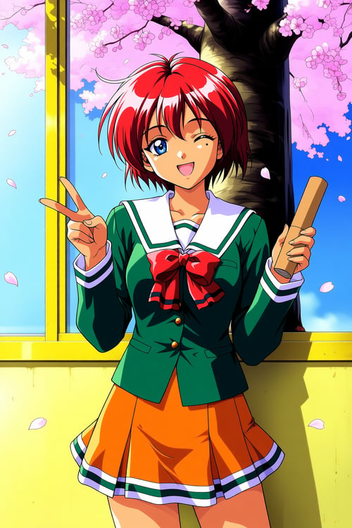 [Anima]12 in1，Akira Otsuka/大冢亨，Tokimeki Memorial 2 by flyx3 on Tensor.Art