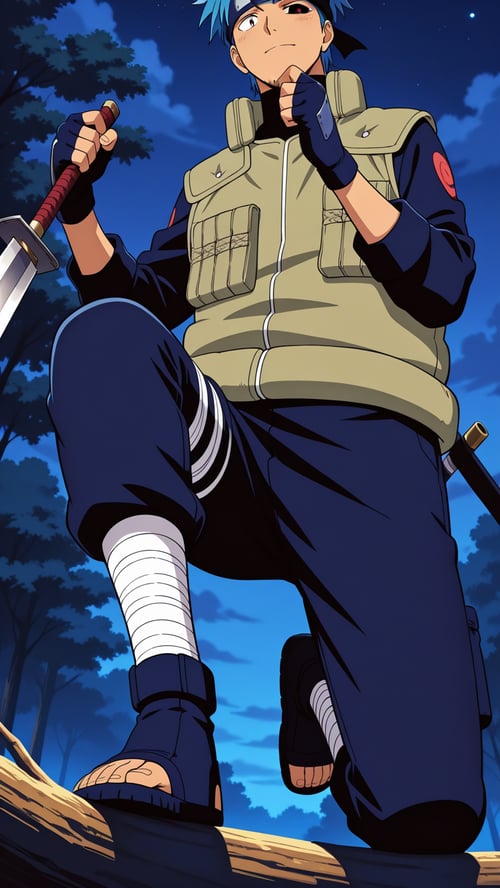 Hidden Leaf Jonin Uniform - Naurto by bfai on Tensor.Art