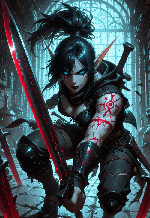 Mournas dark fantasy style by lambl on Tensor.Art