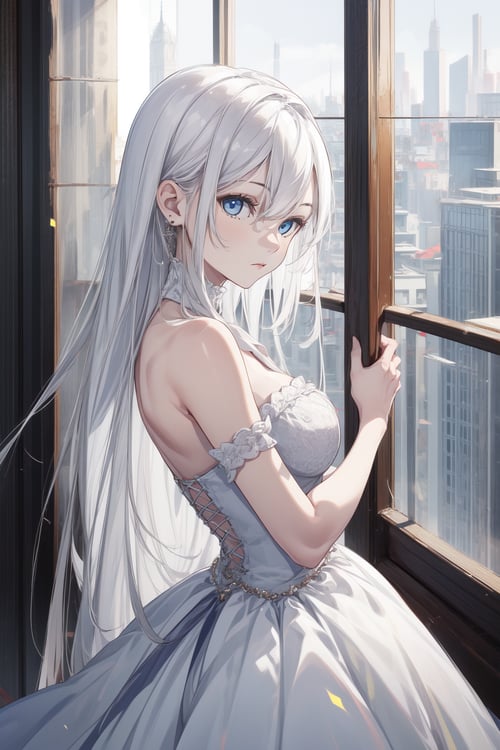White Nouveau (Style Test) by OrangePunk on Tensor.Art