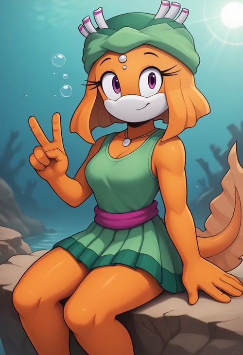 Coral the Betta - (Sonic) by BassVelvet2j378 on Tensor.Art