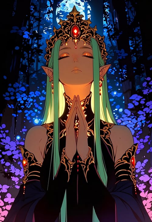 Beautiful darkness style by inknoir on Tensor.Art