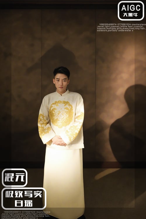 混元极致写实-白瑶 by 大黑牛AI on Tensor.Art