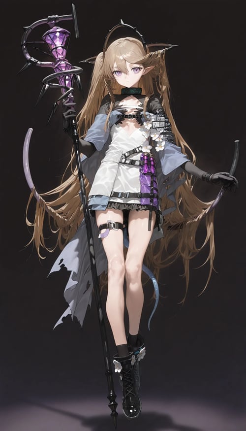 indigo\インディゴ\深靛（明日方舟\Arknights\アークナイツ） by reprinter on Tensor.Art