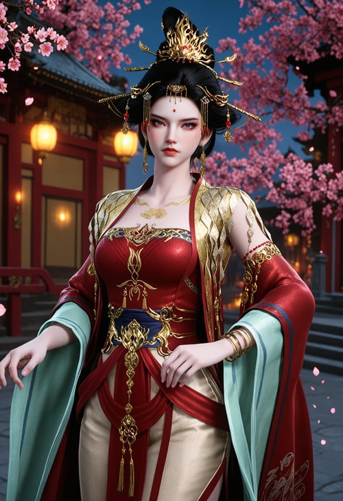 长乐 服装1 姿势有点乱-国漫-Illustrious光辉 by 云落 on Tensor.Art