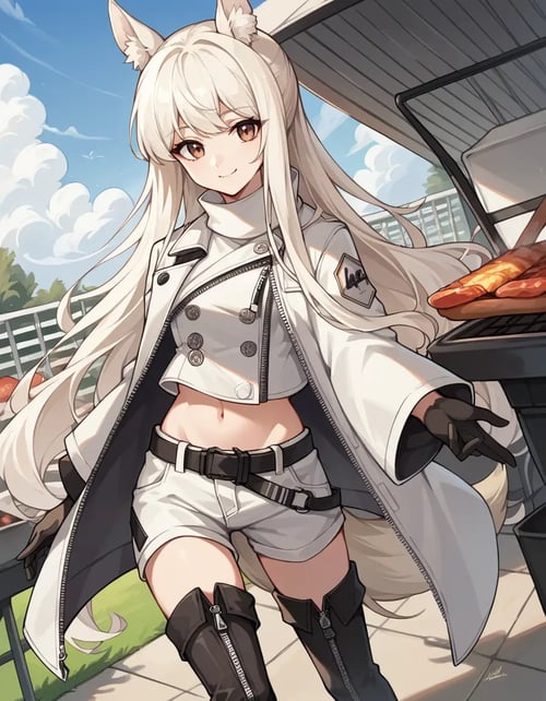 Platinum (Arknights)- PONY XL by reprinter on Tensor.Art