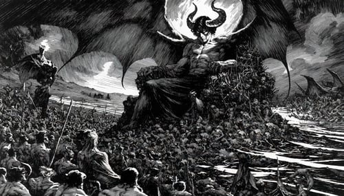 Berni Wrightson Illustrations from Frankenstain st by inknoir on Tensor.Art