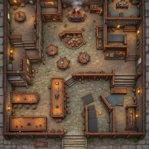 DnD map world by user_653089063695360983 on Tensor.Art