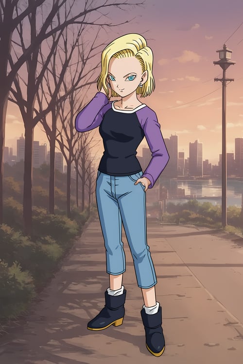 Android 18 - Dragon Ball Z/GT/Super by 0yg_tryck on Tensor.Art