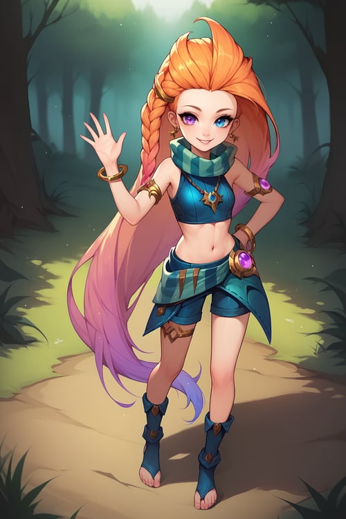 Zoe (LoL) - Comission LoRA PonyXL [NSFW Support] by KillerUwU13_AI on Tensor.Art