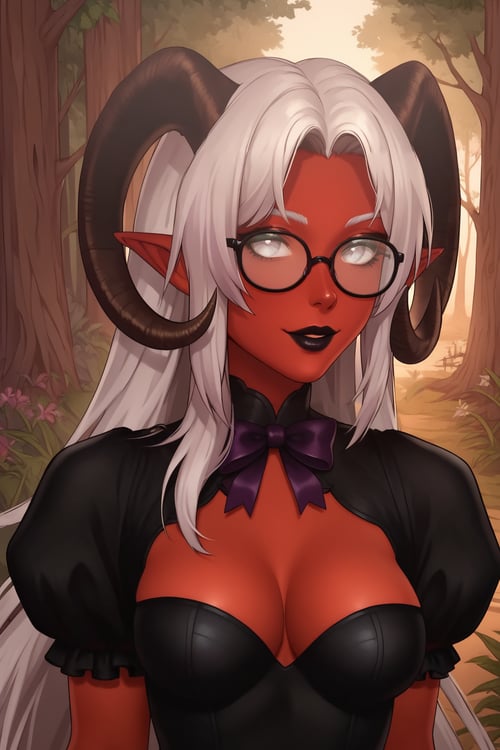 Tiefling Melissa (VTuber) - COMMISSION LoRA PonyXL by KillerUwU13_AI on Tensor.Art