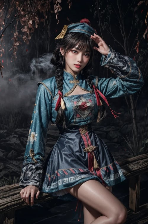 古装僵尸少女-flux1.0 by ai老头 on Tensor.Art