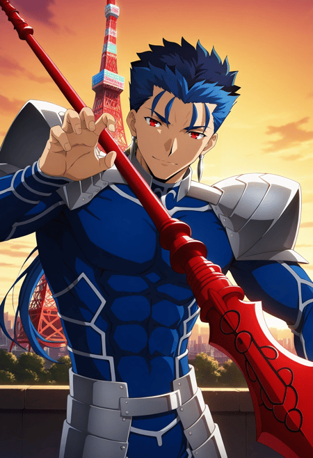 Lancer / Cú Chulainn | Fate by andinmaro146 by user_680967095118289292 on Tensor.Art