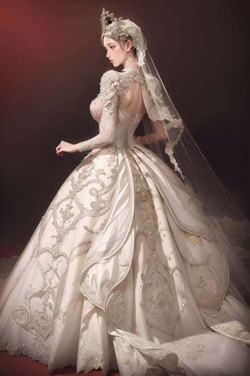 wedding dress set by miaomiao on Tensor.Art