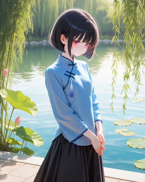 Republican-era China school uniform [Anima] by luxiaoai on Tensor.Art