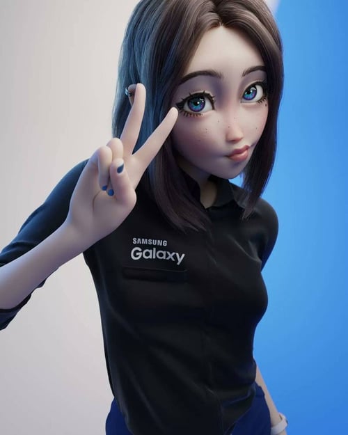 Samsung Sam (lost media virtual influencer) by LenoMusic-charsquad_official on Tensor.Art