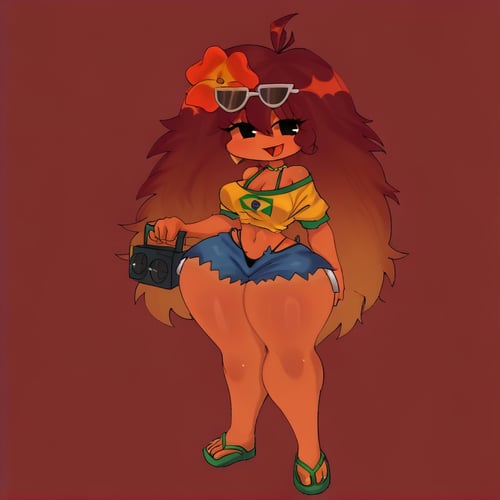 Girlfriend Brazilian - Friday Night Funkin  by user_iori_rodri on Tensor.Art