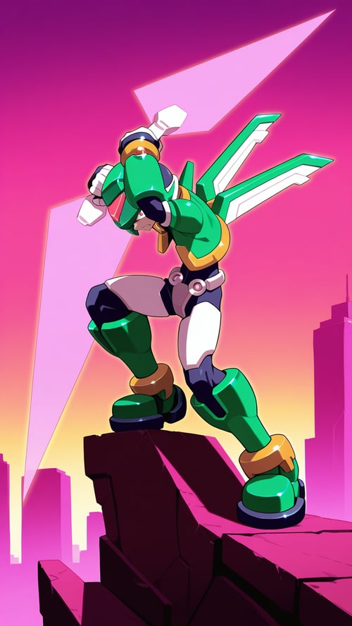 Model H - Megaman ZX Advent by bfai on Tensor.Art