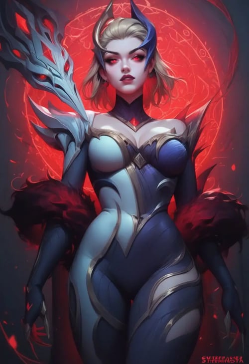 Coven Evelynn League of Legends by reprinter on Tensor.Art