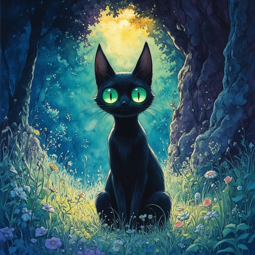 Dark Ghibli Fairytales by Synthwave on Tensor.Art