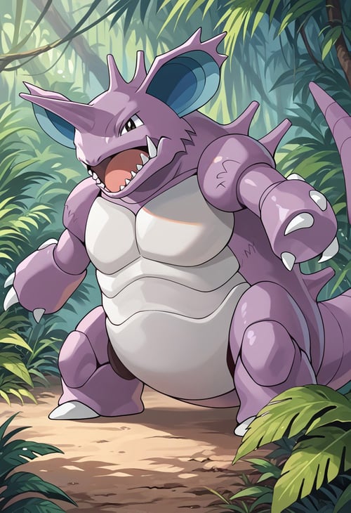 Nidoking for Pony by user_735282200731431107 on Tensor.Art