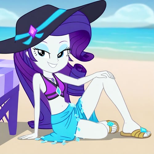 Rarity swimsuit | Equestria girls | illustriousXL by tupirish on Tensor.Art