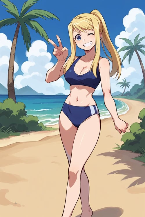 Winry Rockbell (Fullmetal Alchemist) - Novowels by Ttan on Tensor.Art